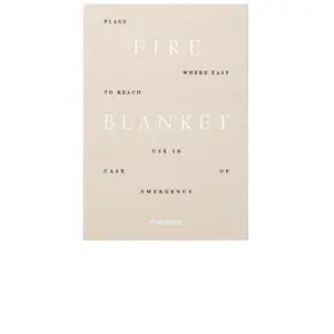 Printworks Fire Blanket in Beige