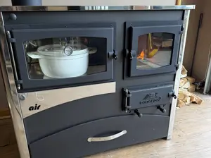 Concept 2 Air Wood Cookstove Gray