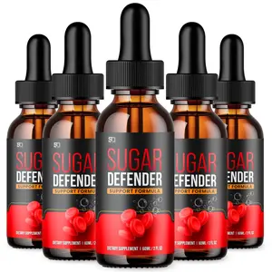 (5 Pack) Sugar Defender, Sugar Defender Blood Sugar Support Supplement Daily Wellness Support (10oz)