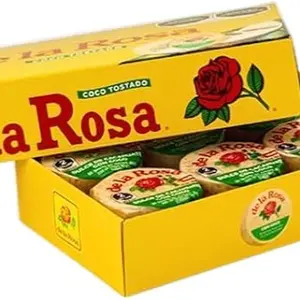 De La Rosa Mazapán Choose from toasted coconut, chocolate covered, giant, mini, sugar free, colors and original!