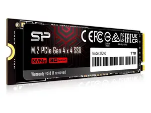Silicon Power 1TB UD90 NVMe 4.0 Gen4 PCIe M.2 SSD R/W up to 5,000/4,800 MB/s (SU01KGBP44UD9005SN)
