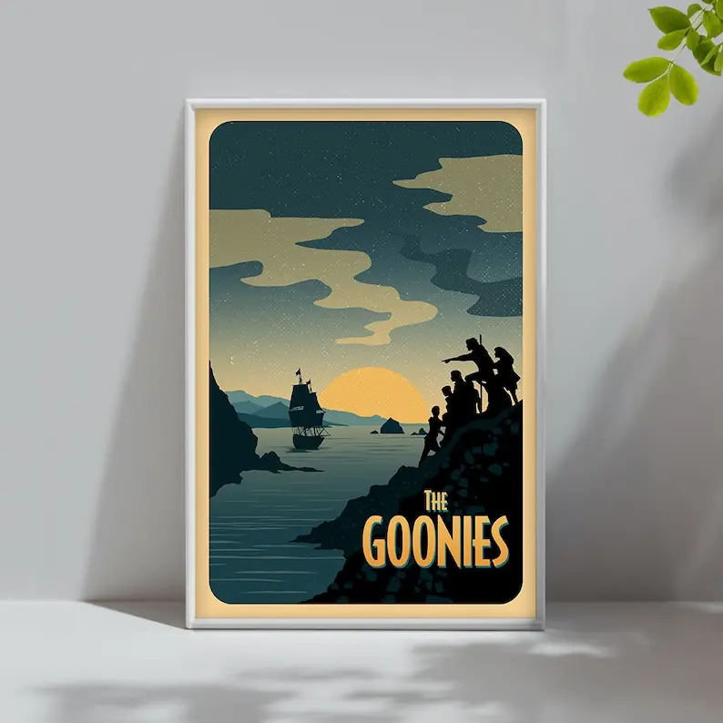 The Goonies Movie Poster The Goonies Movie Poster