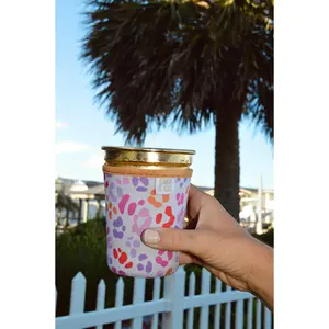 Sunset Safari Iced Coffee Drink Sleeve