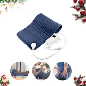 Electric Portable Heating Pad for Cramps & Back Pain Relief, 16" x 30", 6 Heat Settings, 4 Timer Auto-off, Suit For Waist, Abdomen, Neck & Shoulder，Christmas gifts for men and women,spotlightfinds,TikTokShopCyberMonday
