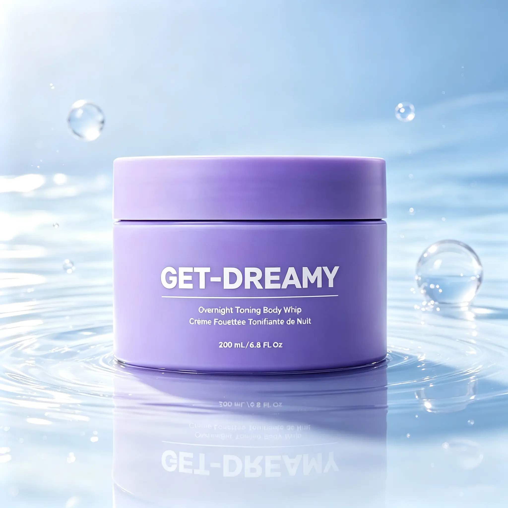MAËLYS Get-Dreamy Overnight Toning Body Whip, Clinically Tested Firming Body Cream Targets Loose Saggy Skin & Cellulite, Milk Thistle Extract Infused All-Night Hydrating Body Moisturizer