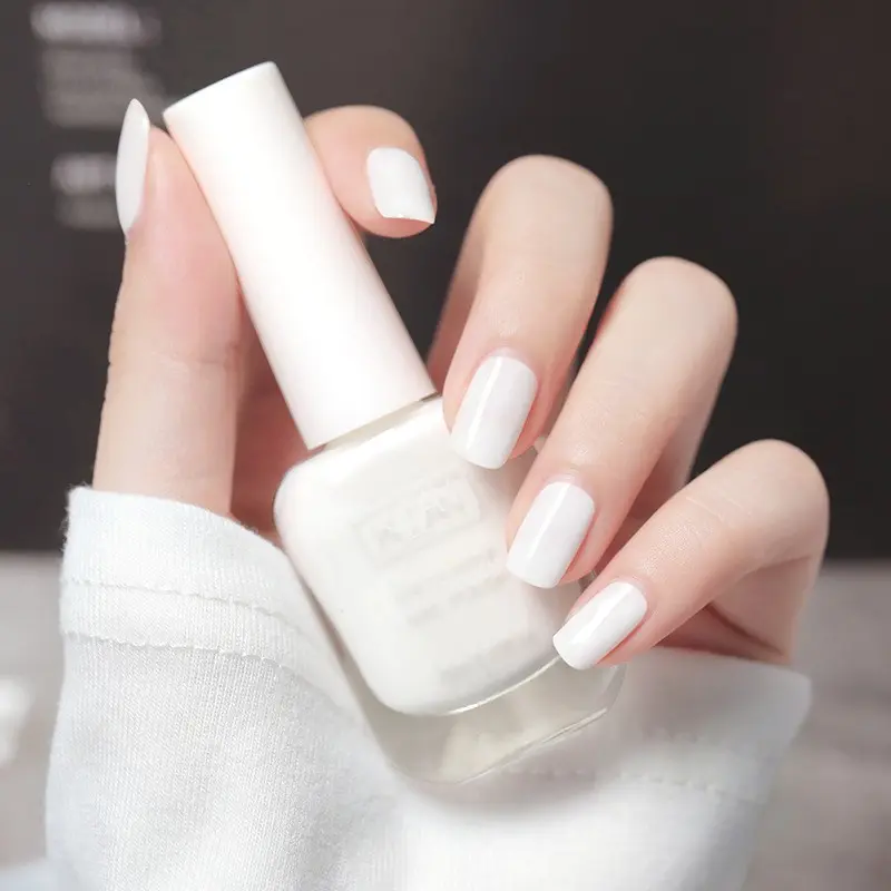 Water-Based Nail Polish, 10ML/0.35oz, No UV Lamp Needed, Easy Peel Off, Fast Dry, Long-Lasting Gloss, Salon & DIY Use, Nail Care, Manicure, Nail Art, Ideal Gift, Cosmetic, Perfect Gift