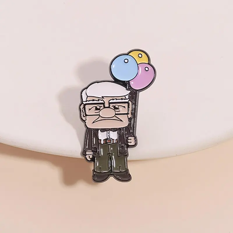 Cartoon Character Design Brooch, Cute Fun Clothes Accessories for Men & Women, Enamel Pin Collectible Suitable for Backpacks, Jeans, Scarves, Hats Decoration