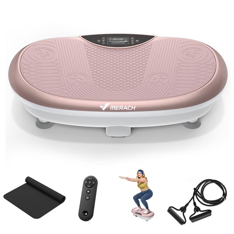Merach 4D Vibration Plate 440LBS Capacity with Triple Motors for ...