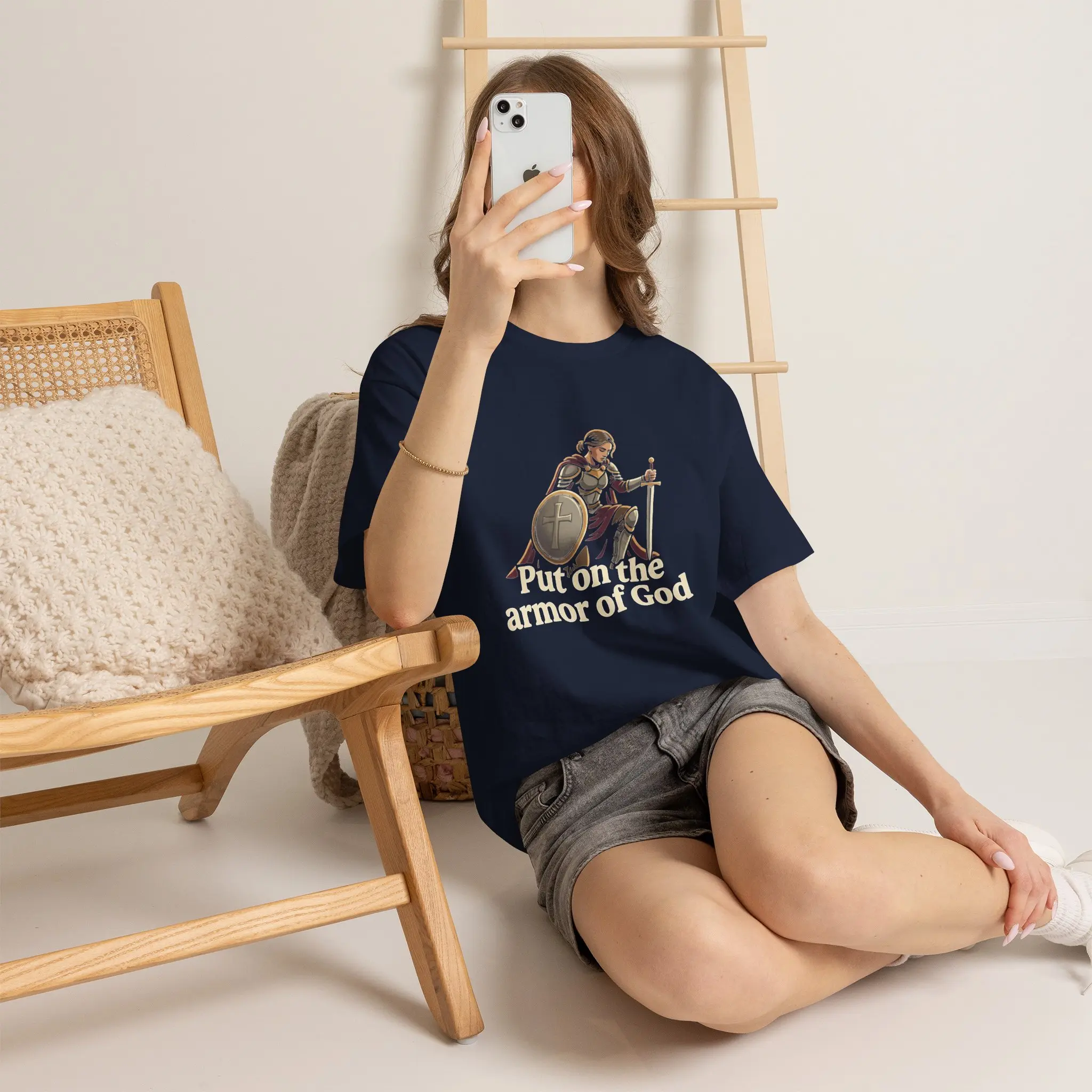 Armor of God T-Shirt — Christian Prayerful Warrior Tee
