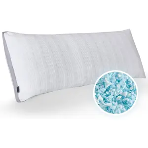 Cooling Pillows  Size,Shredded Memory  Bed Pillows for Sleeping, Supportive  Pillows for  & Side Sleepers,Adjustable Pillows  Size with Washable Removable Cover
