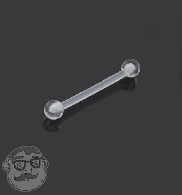 Clear Flexible Barbell Retainer