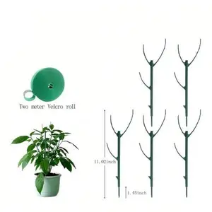 2026 Upgrade Stackable Monstera Plant Support Stakes – Durable Sticks for Indoor/Outdoor Potted Plants, Vine Training & Stem Stabilization