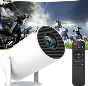 Mini P voplls ortable 4K/260ANSI Smart Projector: WiFi6, BT5.0, Screen Adjustment, 180°Rotation, Android 11, White (Upgraded)  projector Audio Cable