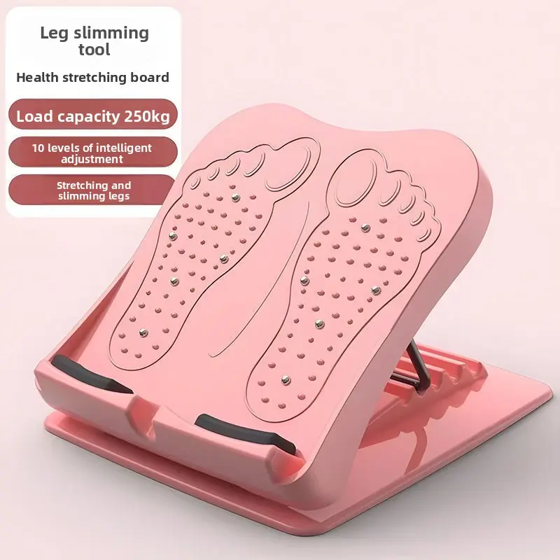 Stretching board, inclined step plate, slimming leg equipment, slimming calves stretching board, fitness equipment, household stretching device, leg reduction equipment