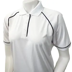 White" Women's Mesh Shirt No Pocket