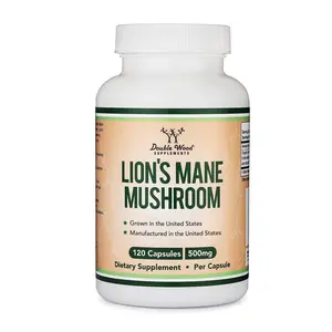 Double Wood Lion’s Mane Capsules 120 x 500mg Brain & Immune Support
