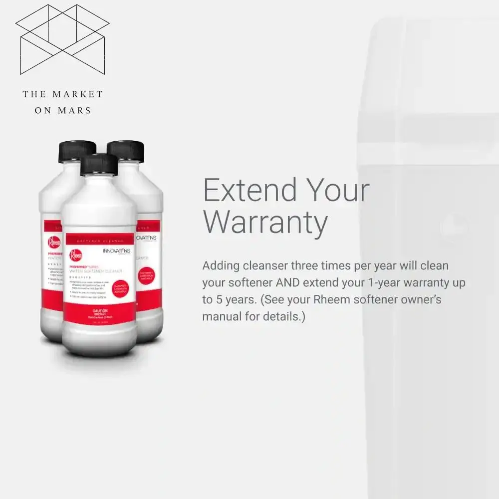 Rheem Preferred Series Water Softener Cleaner
