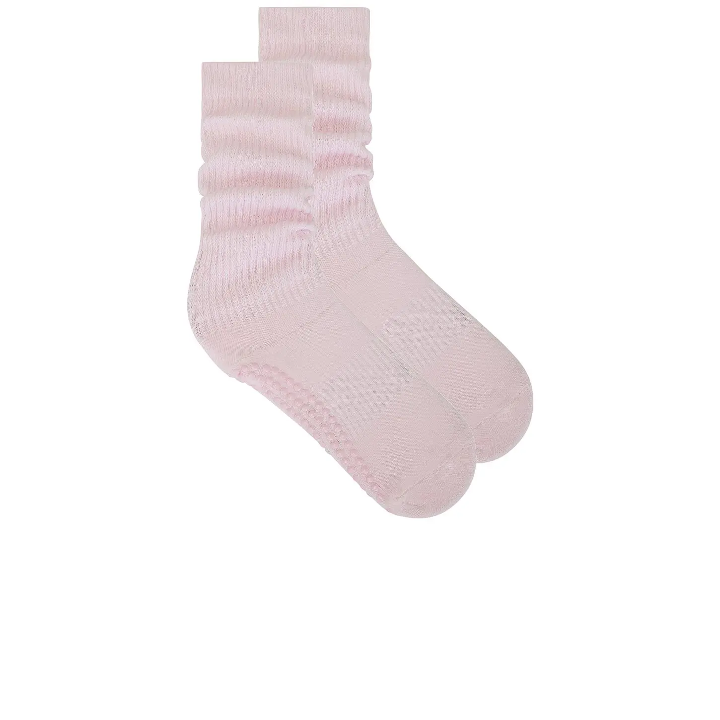Women's Cotton-Elastic Spandex Cloud Socks, Baby Pink Style