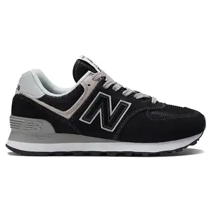 New Balance 574 Core Black White (Women's) (women) by StockX