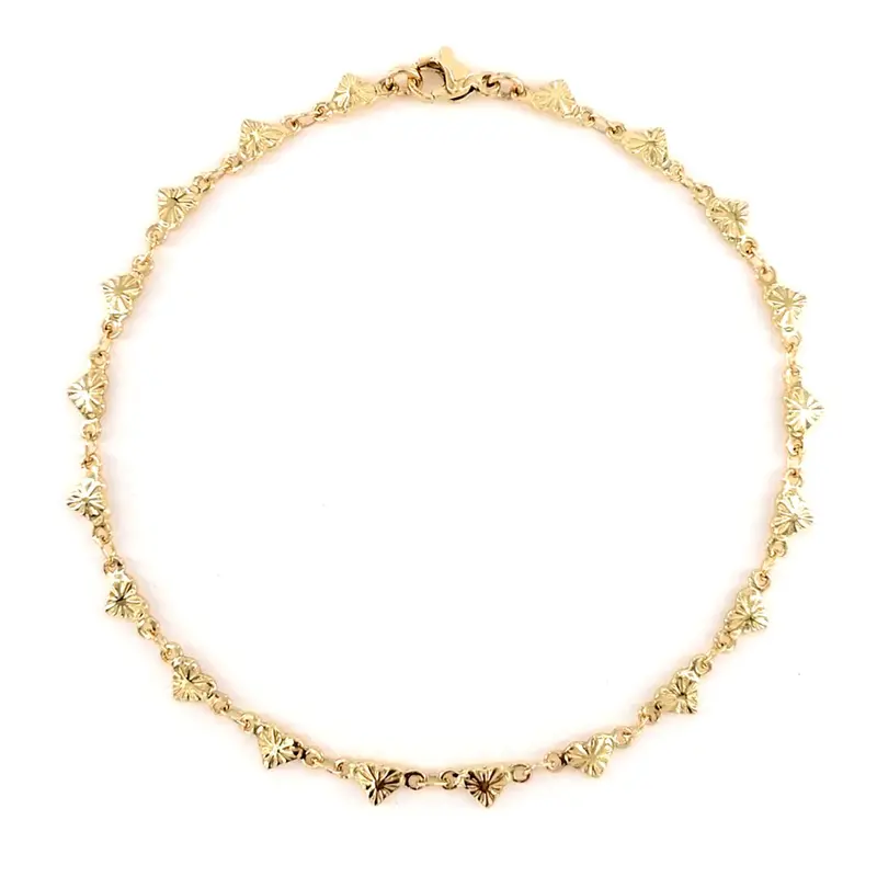 Fashionable Heart Design Anklet for Women & Girls, Dainty Layered Anklet, New Fashion Jewelry for Party, Daily Clothing Decor, Trendy All-match & Exquisite Jewelry for Birthday Gift, Fashionable Jewelry Accessories, Fashionable Accessory