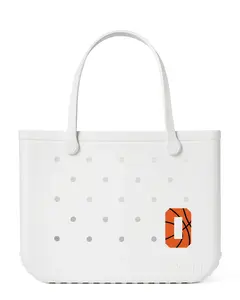 Simply Southern Basketball Bogg Charm - Orange Plastic Basketball Number Charm for Bogg Bags - Perfect Gift for Women