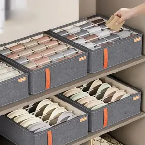 Bedroom Cabinet Drawer Underwear Organizer Socks Bra Clothing Storage Boxes