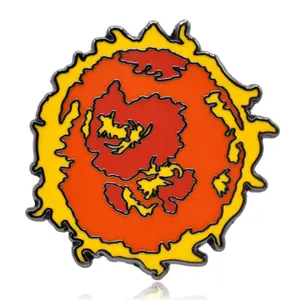 The Sun Enamel Pin