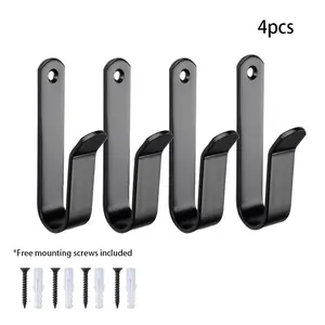 Longboard Skateboard Hanger Multi-Layer Display Rack Hook, Snowboard Storage Organizer, Wall Mounted Hooks for Sports Equipment
