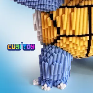 CubiTOY Animation Series Large Squirt (12,809 PCS) Micro 3D Building Block Model CubiTOY Animation Series Large Squirt (12,809 PCS) Micro 3D Building Block Model
