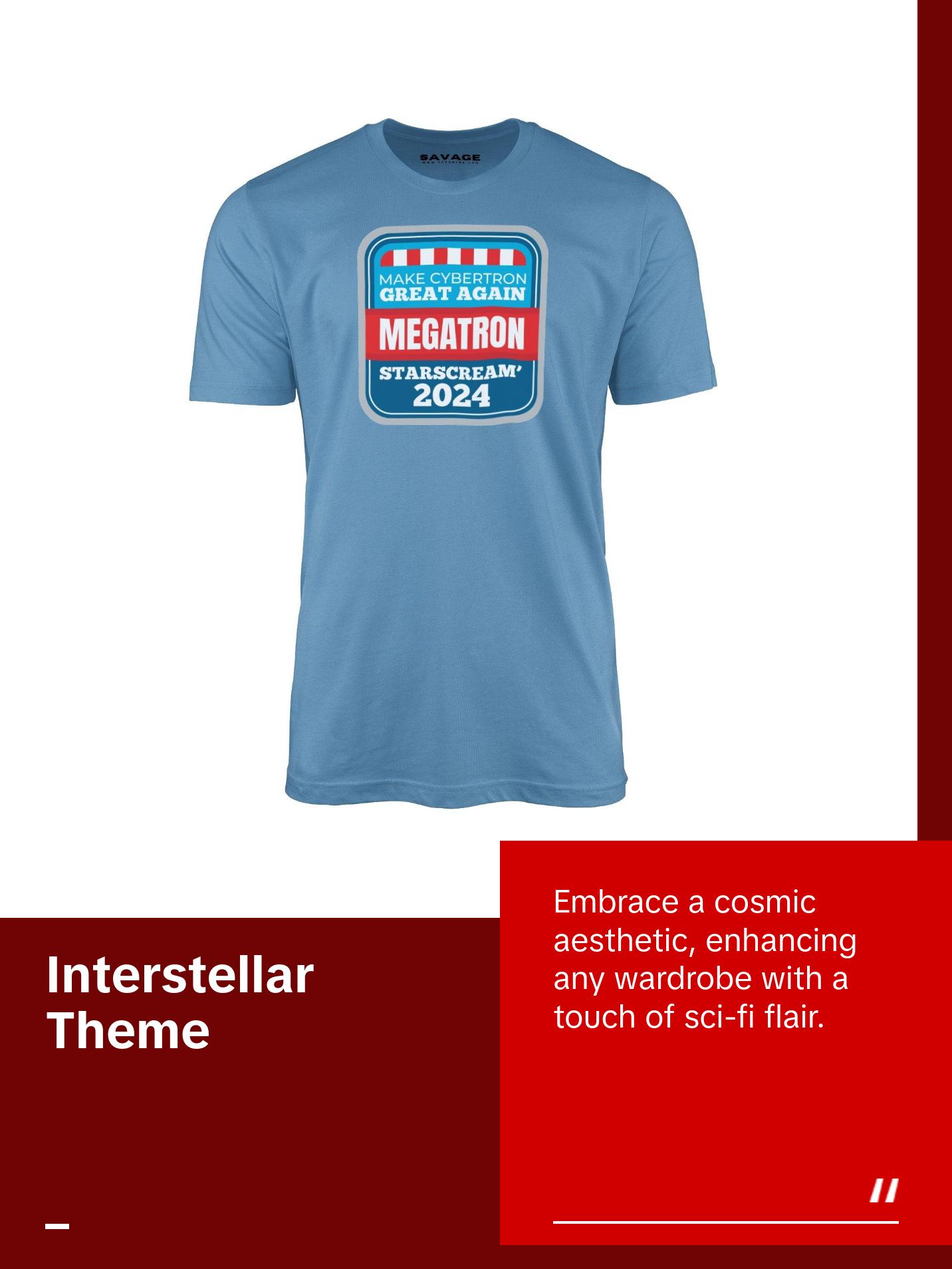 Make Cybertron Great Again - Megatron/Starscream 2024 - Unisex T-Shirt