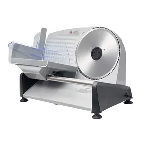 Meat Slicer, meat slicer machines.7.5 inch 200W Electric Deli Slicer Machine with SUS420 Blade, 0-0.6 inch Adjustable Thickness, ETL Certified Home Food-Slicer for Meat, Ham, Baguett, Steak