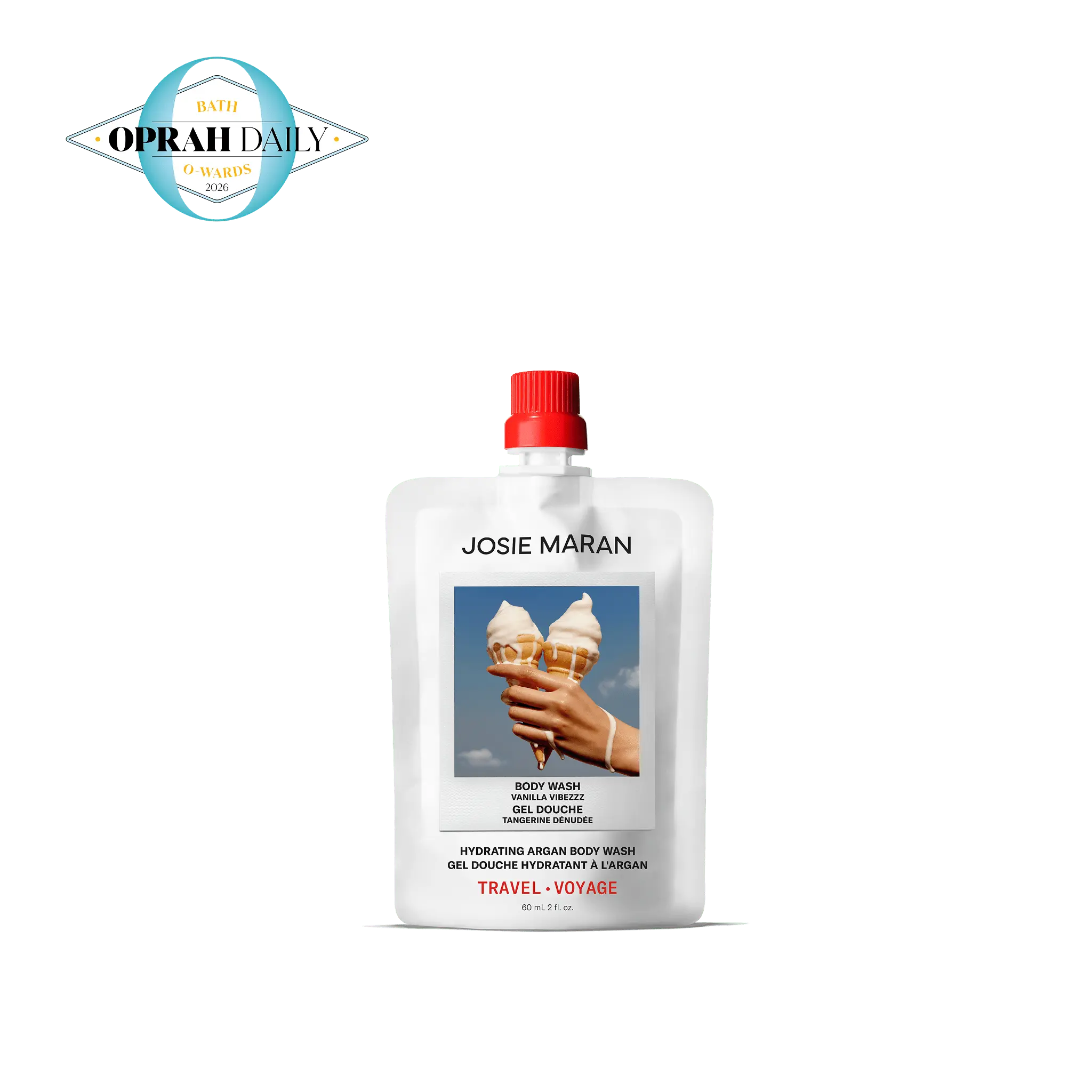 Hydrating Argan Body Wash Travel 