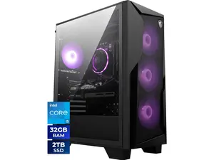 MSI Gaming Desktop PC Codex R2 B14NVL5-449US Intel Core i5-14400F 32GB DDR5 2TB SSD GeForce RTX 5060 Windows 11 Home MSI Gaming Desktop PC Codex R2 B14NVL5-449US Intel Core i5-14400F 32GB DDR5 2TB SSD GeForce RTX 5060 Windows 11 Home