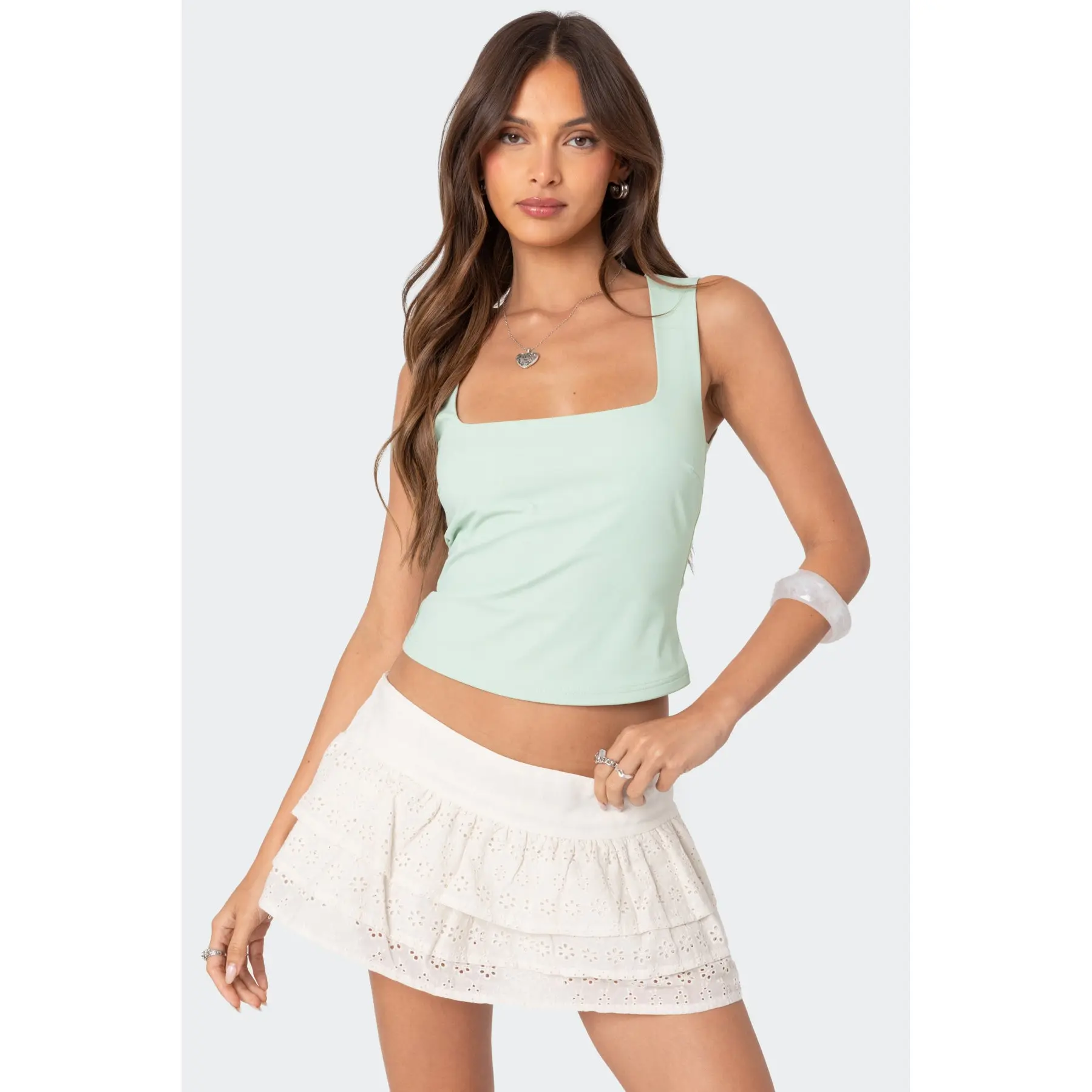 Essy Square Neck Top