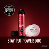 Stay Put Power Duo: Infallible 3-second Setting Spray + Blur-fection Setting Powder, L'Oreal Paris