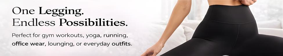 Women High Waisted Leggings Buttery Soft Yoga Pants Tummy Control Non See Through 4 Way Stretch Workout Gym Running Athletic Leggings Full Length Comfortable Activewear Daily Wear Black Leggings for Women