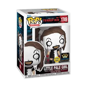 Funko POP Horror: Terrifier -Little Pale Girl (UV Activated Glow) w/ vRare Pop Protector Included