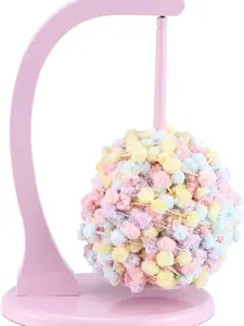 Magnetic Yarn Holder Spinner for Crocheting and Knitting – Durable Molded Plastic Yarn Organizer for Crochet Supplies and Yarn Storage, Smooth Rotation Base