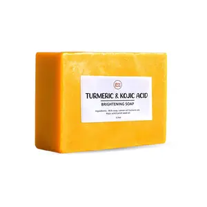 Kojic Acid Turmeric Soap Bar - Dark Spot Corrector, Deep Cleansing Gentle Formula for Sensitive & All Skin Types (Face & Body Use)