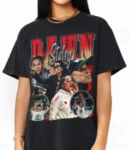 Dawn Staley T-shirt Basketball, Player MVP Slam Dunk Bootleg Vintage Classic Graphic Tee Unisex Sweatshirt Gift