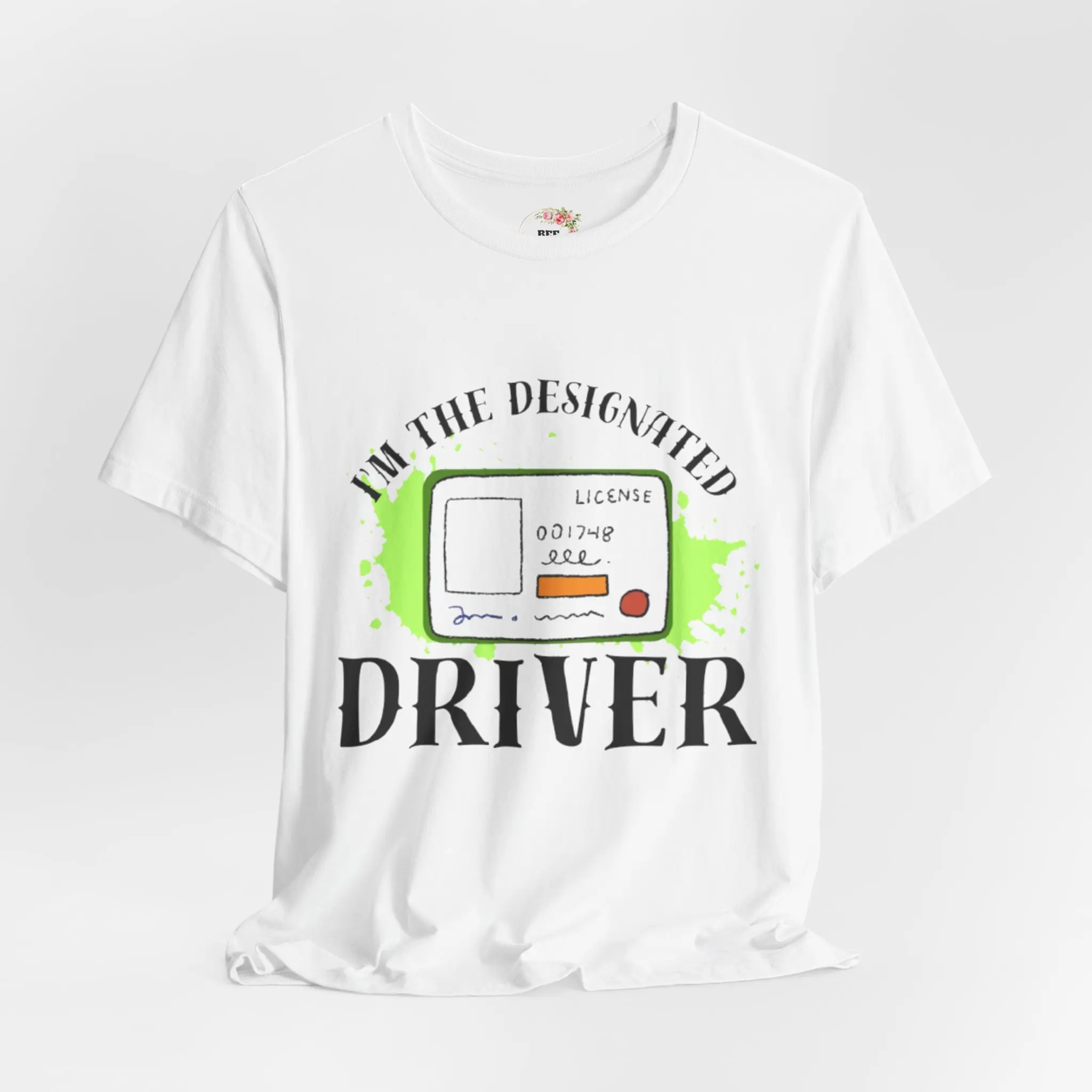 Designated Driver Tee, Funny T-Shirt, Unisex Shirt, Party Wear, Gift for Friends, Fun Driving Shirt