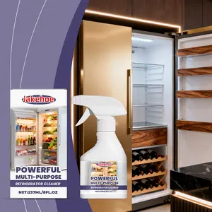 Refrigerator Cleaner (237ML), Home Kitchen Refrigerator Cleaning Agent, Eliminate Odors & Stains, Clean Care Solution