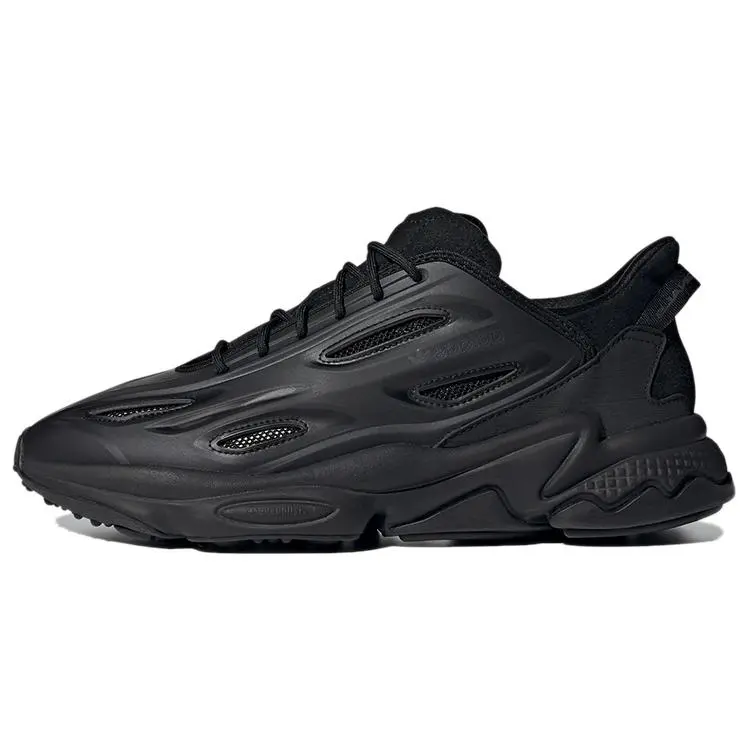 Adidas Originals Ozweego Black Grey Cushioned Breathable Low Top Sneakers Unisex GZ5230