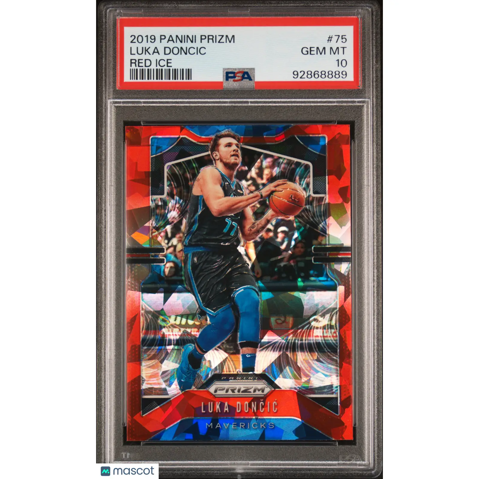 Luka Doncic PSA 2019 Panini Prizm #75 10