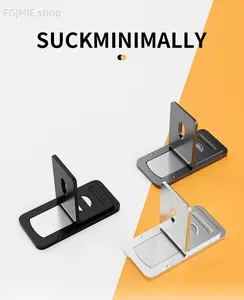 Includes shipping cost. Ultra-thin invisible magnetic bathroom door holder, no drilling required, new model, anti-collision, ultra-narrow frame, aluminum alloy, strong magnet for glass doors.