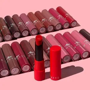 Italia Deluxe Mousse Matte Lipsticks, #1 Best selling matte lipstick, Rich pigmented in 24 shades, up to 12 hour wear, velvet smooth texture, vitamin E, cruelty-free, Vegan