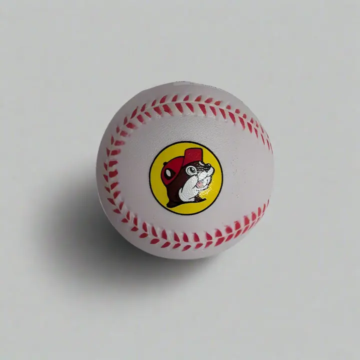 Buc-ee's Foam Baseball - Soft, Lightweight, Safe Construction for Youth Players, Collectors Item, Indoor/Outdoor Use, Baseball Fans' Display Piece, Indoor Use
