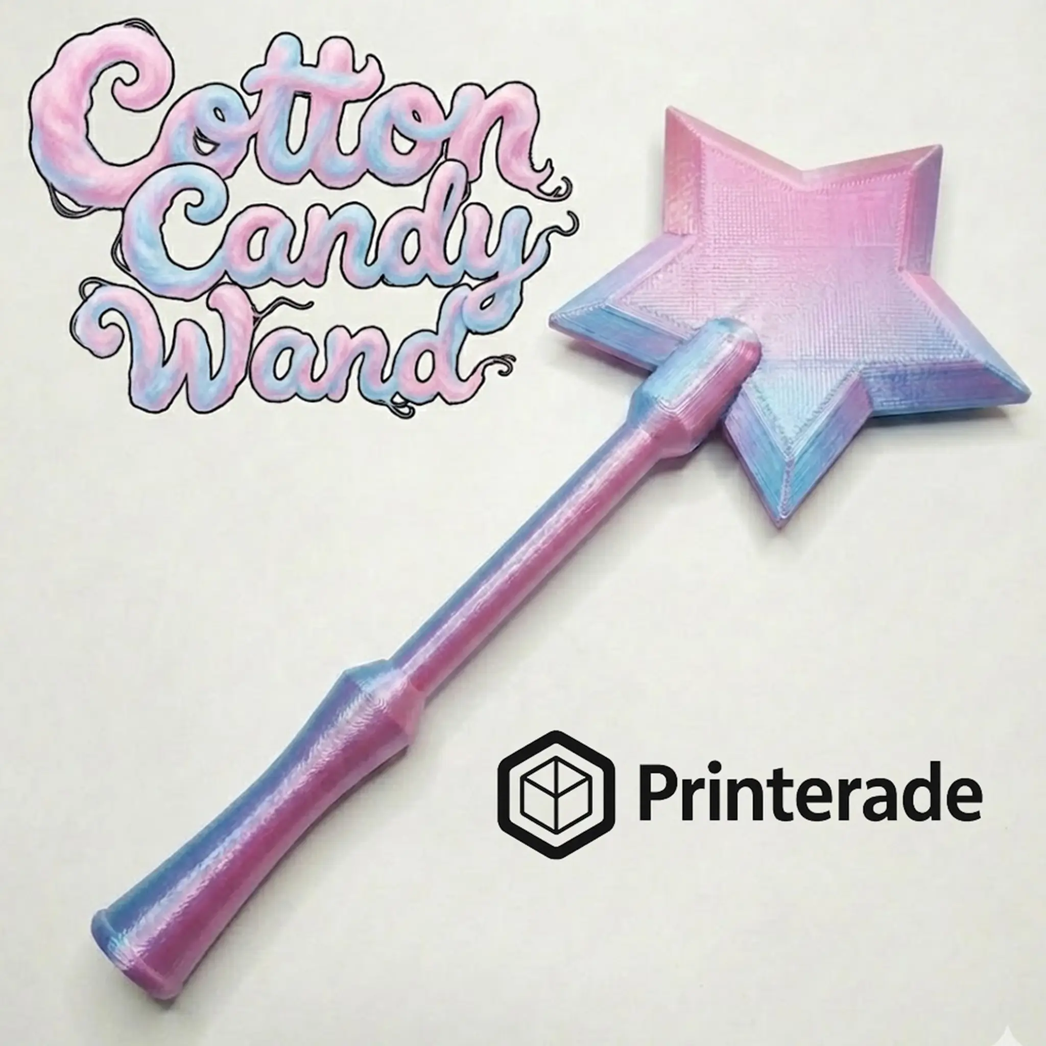 Cotton Candy Wand