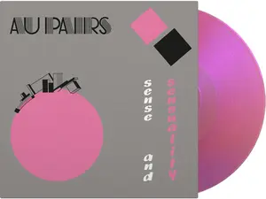 The Au Pairs - Sense & Sensuality - Limited 180-Gram Translucent Magenta Colored Vinyl  [VINYL RECORD - LP] Colored Vinyl, Ltd Ed, Magenta , 180 Gram, Holland - Import