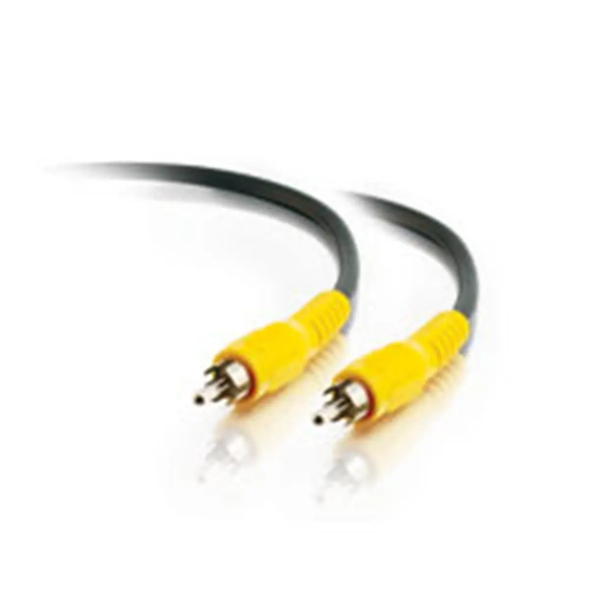212 MAIN 25Ft Value Series RCA Video Cable - Copper Braid Construction, Low-Noise High-Quality for Camcorder, DVD Use